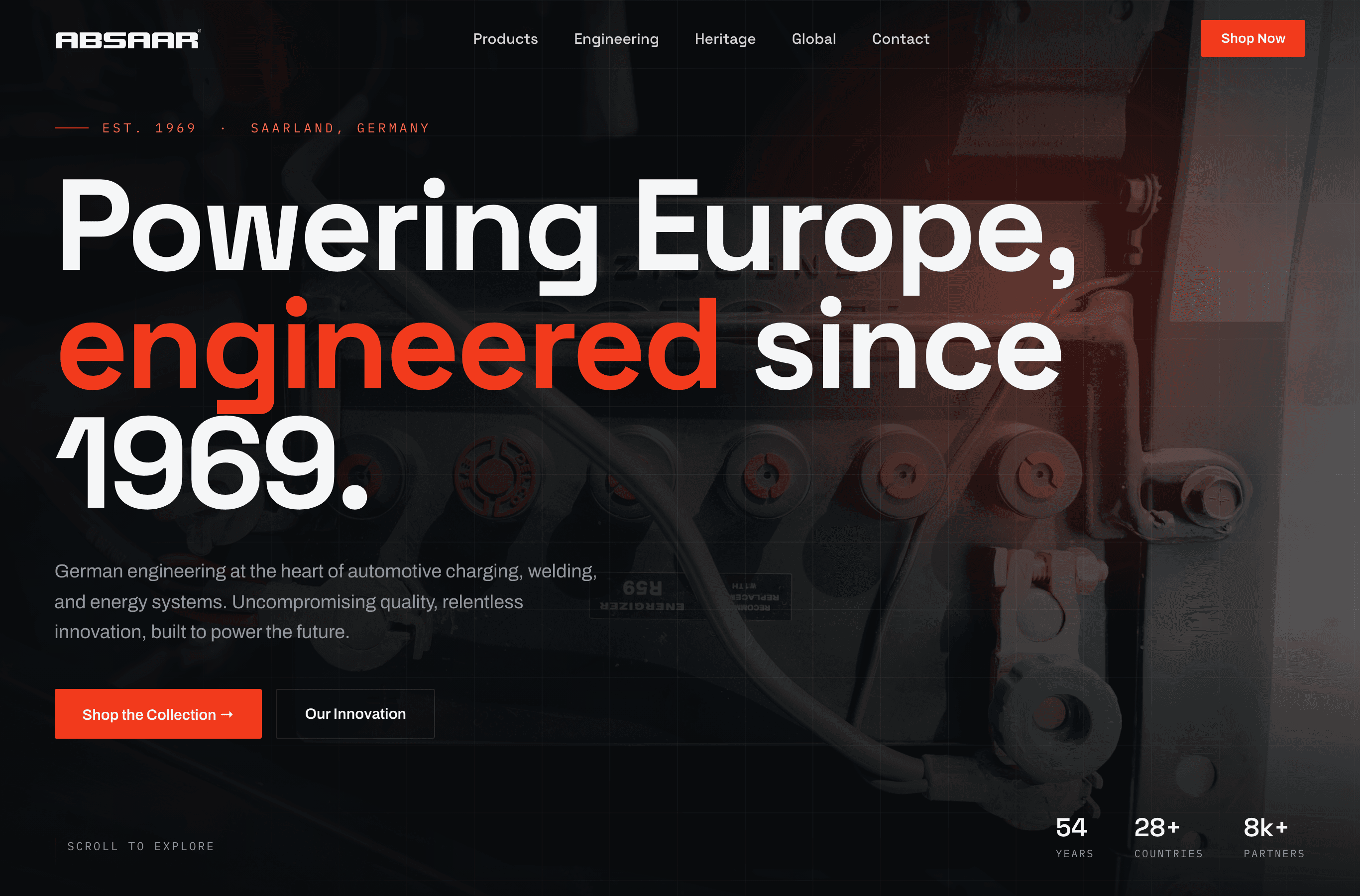 ABSAAR website screenshot